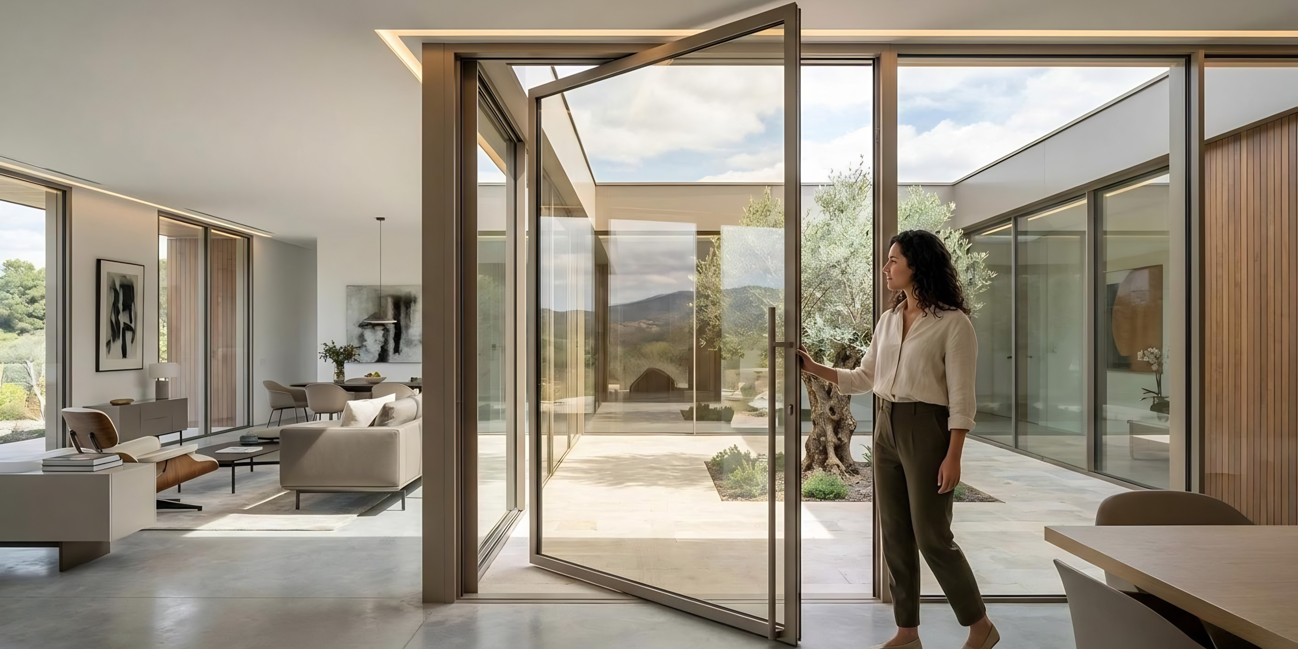 Sectores de diseño metal AESCALA para proyectos premium exclusivos